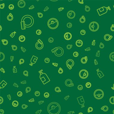 Bulaşık yıkama, bulaşık deterjanı ve robot süpürgesini kusursuz bir şekilde yerleştirin. Vektör