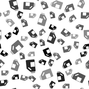 Çamaşır deterjanı, çamaşır suyu, bulaşık suyu ya da beyaz arka planda izole edilmiş başka bir temizlik maddesi ikonu için siyah plastik şişe. Vektör