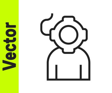 Aqualung simgesi beyaz arkaplanda izole edildi. Dalış kaskı. Su altı ekipmanları. Vektör