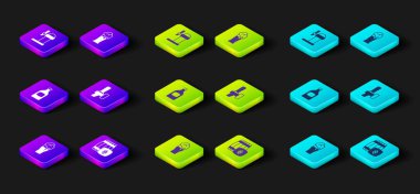 Bir bardak bira, tahta fıçı, bira şişesi, musluk suyu ve Dispenser ikonu. Vektör