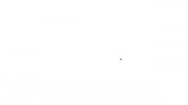 Beyaz arka planda siyah çizgi hayvan kafesi simgesi izole edildi. 4K Video hareketli grafik canlandırması