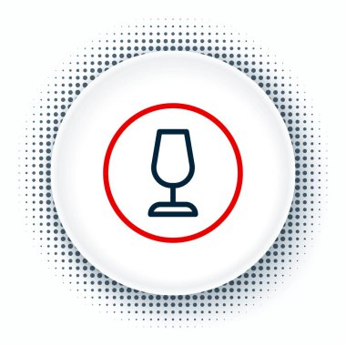 Beyaz arkaplanda izole edilmiş dağıtım kutuları simgesi için kırık çizgi sembolü. Renkli taslak konsepti. Vektör