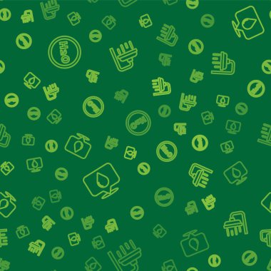 H2O için kimyasal formül, konumu olan su damlası ve pürüzsüz bir şekilde duş başlığı ayarla. Vektör