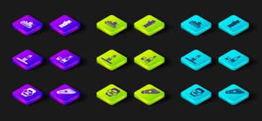 Joseph Stalin, Kankles, Slav putperest putu, camlı bir şişe votka, huş ağacı ve askeri tank ikonu. Vektör