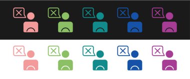 Taksi sürücüsü simgesini siyah beyaz arkaplanda izole et. Vektör