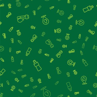 Hat test tüpünü su damlasıyla, şişe su ve su konumunu kusursuz şekilde ayarlayın. Vektör