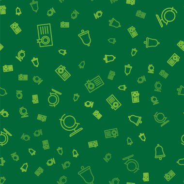 Sertifika şablonu, Dünya küresi ve Çan 'ı kusursuz bir şablona ayarlayın. Vektör