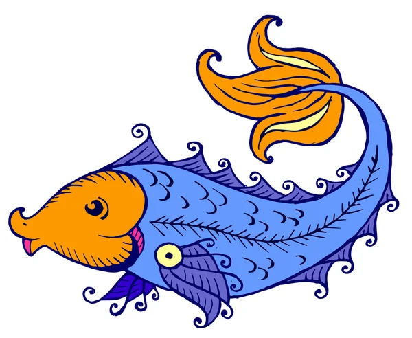 Pescado — Vector de stock