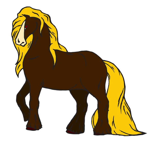 Казкові кінь — стоковий вектор