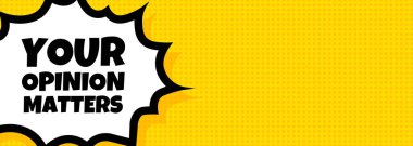 Fikrin konuşma baloncuğu afişi. Pop art retro çizgi roman tarzı. İş, pazarlama ve reklam için. İzole edilmiş arkaplanda vektör. EPS 10