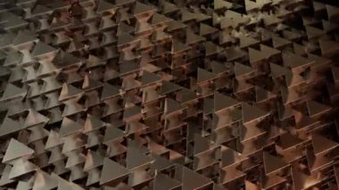 Parlak Dörtyüzlü Kusursuz Döngü Geometrik Hareket CanlandırmasıComment