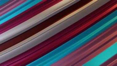 Kusursuz Döngü Soyut Dalgalı Çizgiler Güzel Arkaplan