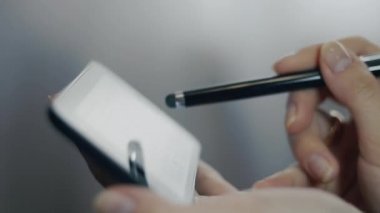 Smartphone, kapalı örümcek ağı dalga köpüğü
