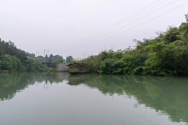 Pemandangan danau baofeng — Stok Foto