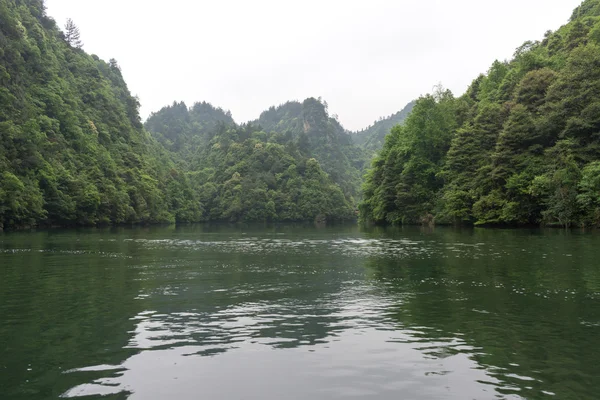 Paisaje lago baofeng — Foto de Stock