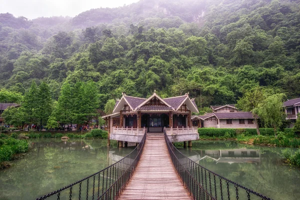 Zhangjiajie huanglongdong área escénica — Foto de Stock