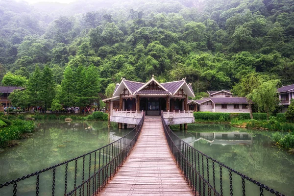 Zhangjiajie huanglongdong scenic area — стоковое фото