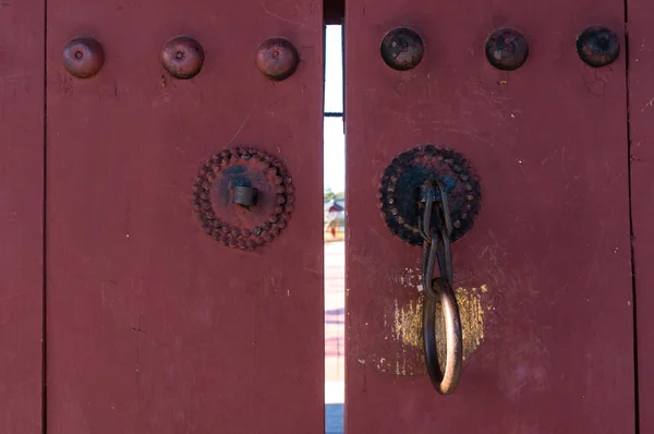 Porta coreana tradicional — Fotografia de Stock