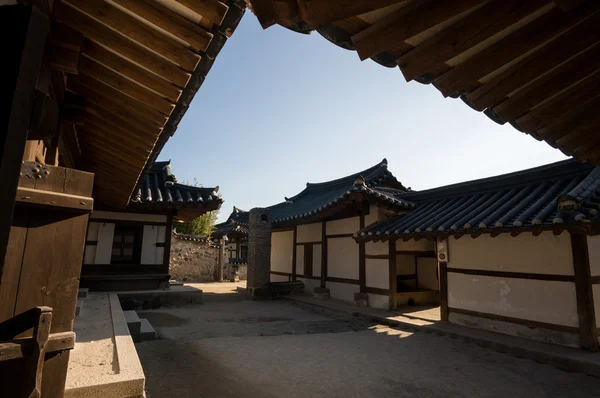 Villaggio popolare tradizionale coreano — Foto Stock