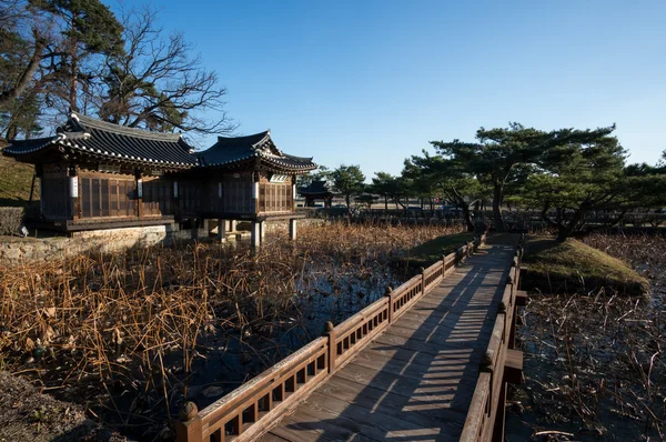 Traditional Korean Folk Village — Stock Photo, Image