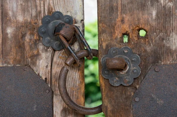 Puerta de madera — Foto de Stock