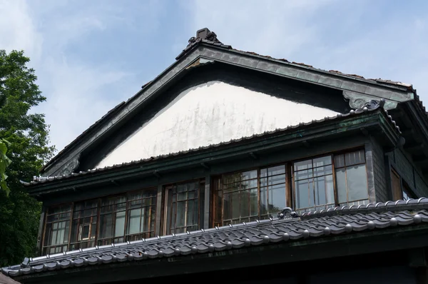 Παραδοσιακό ιαπωνικό σπίτι — Φωτογραφία Αρχείου