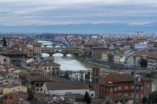 Vista da piazza Michelangelo — Foto Stock