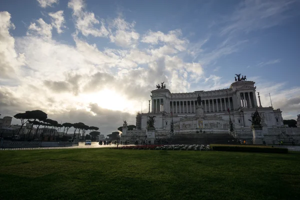 National Monument to Victor Emmanuel II — Stock Photo, Image