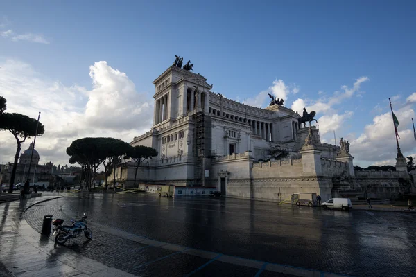 National Monument to Victor Emmanuel II — Stock Photo, Image