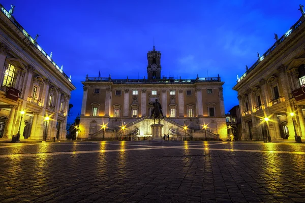 Museo Capitolino di notte — Foto Stock