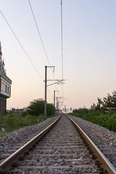 Railway of Jeongdongjin — Stock Photo, Image