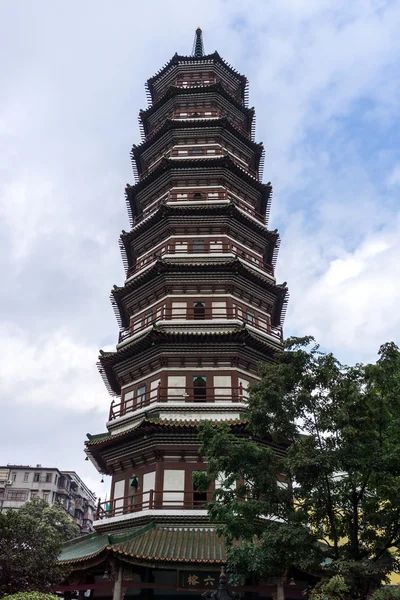 Tempel van de zes Banyanbomen — Stockfoto