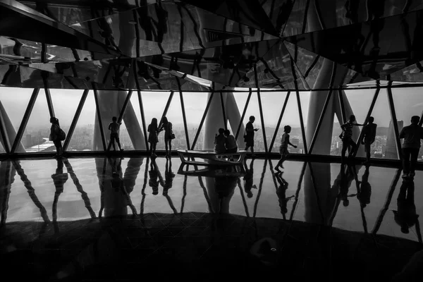 Deck de observação de torre de cantão — Fotografia de Stock