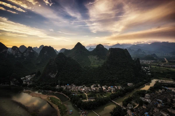 Mirador de montaña de Laozhai — Foto de Stock