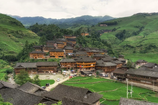Dazhai Köyü — Stok fotoğraf