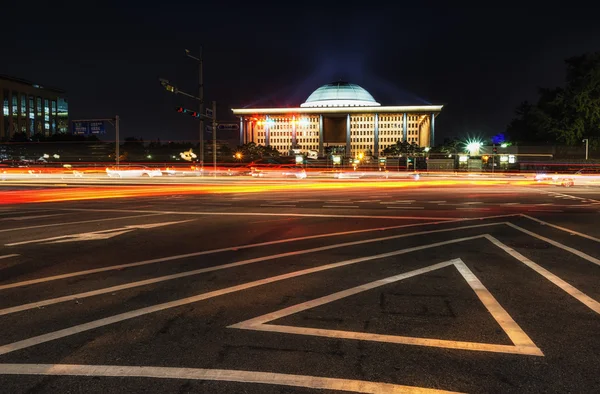 Salão nacional de assembléia na Coreia — Fotografia de Stock