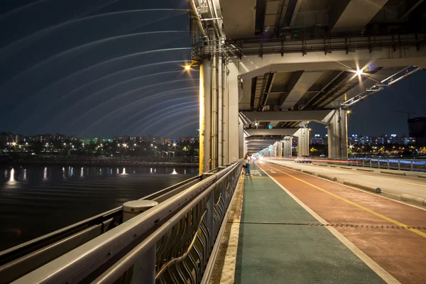 Ansicht der Banpo-Brücke — Stockfoto