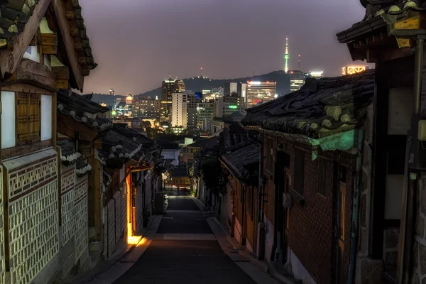 Bukchon hanok village — Zdjęcie stockowe