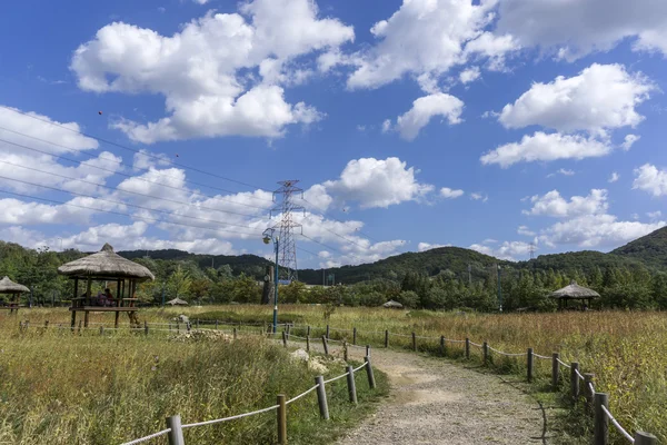 Incheon Grand Park začátkem podzimu — Stock fotografie