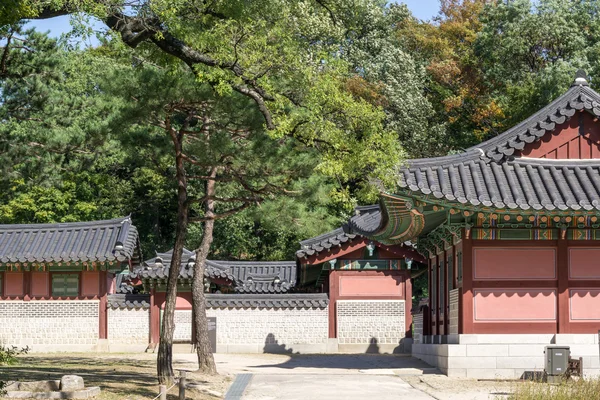 Changdeokgung het platform — Stockfoto