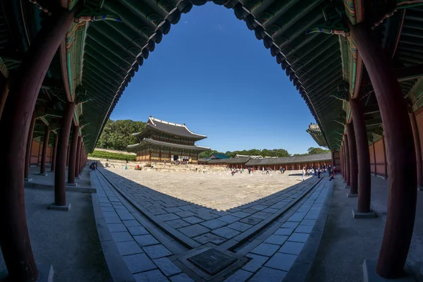 Changdeokgung het platform — Stockfoto