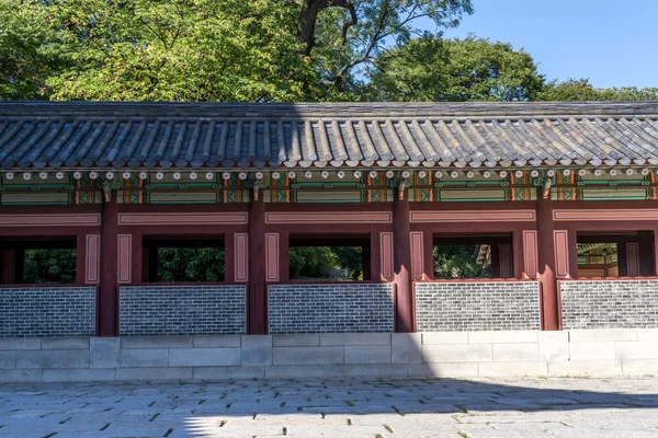 Changdeokgung architektura — Zdjęcie stockowe