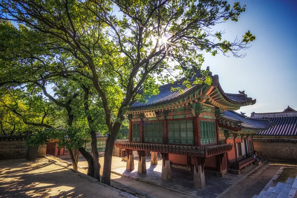 Changdeokgung het platform — Stockfoto