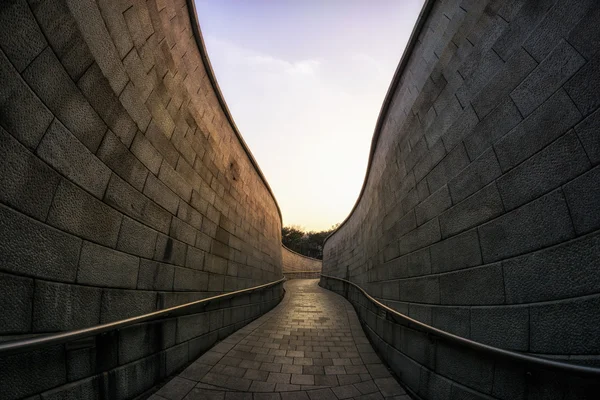 Zeitkapsel Platz in seoul — Stockfoto