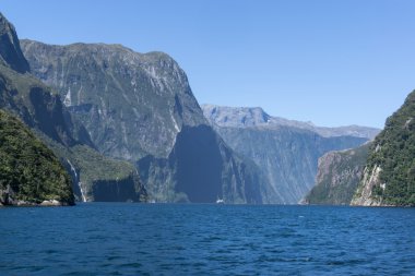 Milford ses manzara görünümünden tekne gezisi