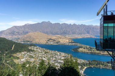 Queenstown görünümünden skyline gondol