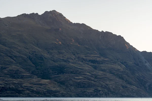 Puesta de sol sobre Queenstown — Foto de Stock