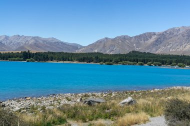 Lake tekapo manzara