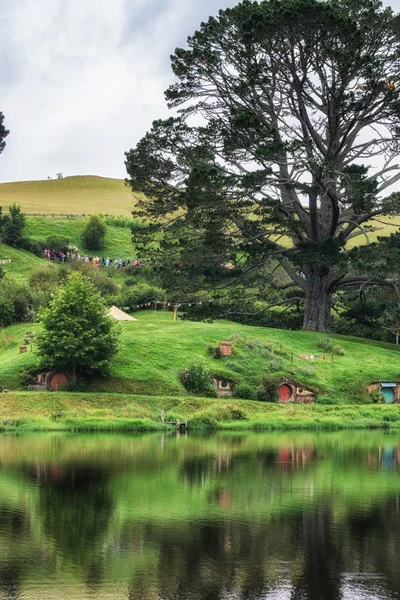 Zestaw filmowy Hobbiton — Zdjęcie stockowe