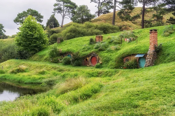 Hobbiton-Filmset — Stockfoto